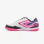 Chuteira Futsal Umbro Pro 5 Bump Club Branco e Pink