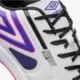 Chuteira Futsal Umbro Pro 5 Bump Club Branco e Pink