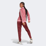Conjunto Feminino Adidas Stripes Rosa e Bordô