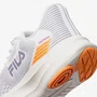 Tênis Feminino Fila Fastness Branco Laranja Roxo