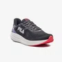 Tênis Masculino Fila Fastness Preto Vermelho Cinza