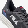 Tênis Masculino Fila Fastness Preto Vermelho Cinza