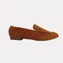 Loafer Feminino Lizi e Lizi Camurça Caramelo 