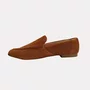 Loafer Feminino Lizi e Lizi Camurça Caramelo 