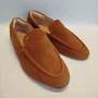 Loafer Feminino Lizi e Lizi Camurça Caramelo 