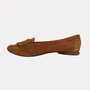 Mocassim Feminino Bottero Couro Camurça Castanho