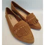 Mocassim Feminino Bottero Couro Camurça Castanho