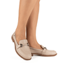 Mocassim Feminino Dakota Bege