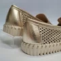 Mocassim Ferminino Bottero Dourado