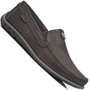 Mocassim Masculino Pegada Couro Cravo