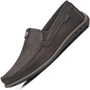 Mocassim Masculino Pegada Couro Cravo