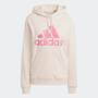 Moletom Feminino Adidas Com Capuz Rosa