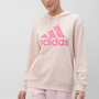 Moletom Feminino Adidas Com Capuz Rosa