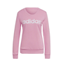Moletom Feminino Adidas Logo Rosa