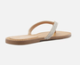 Rasteira Feminina Arezzo Nude Strass