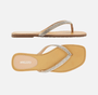 Rasteira Feminina Arezzo Nude Strass