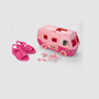 Sandália + Brinquedo Infantil Grendene Barbie Rosa