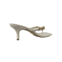 Sandália Feminina Arezzo Couro Off White