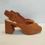 Sandália Feminina Bottero Couro Caramelo