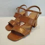 Sandalia Feminina Debora Cholet Tiras Camel