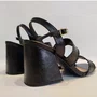 Sandália Feminina Debora Cholet Tiras Preto
