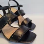 Sandália Feminina Debora Cholet Tiras Preto