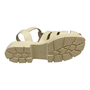 Sandalia Feminina Moleca Fisherman Creme