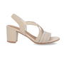 Sandália Feminina Usaflex Creme