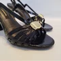 Sandália Feminina Via Marte Preto Verniz