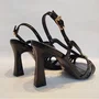 Sandália Feminina Via Marte Preto Verniz