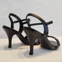 Sandália Feminina Via Marte Strass Preto