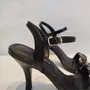 Sandália Feminina Via Marte Strass Preto