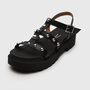 Sandália Feminino Vizzano Papete Preto