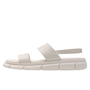 Sandália Papete Feminina Moleca Branco Off