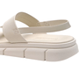 Sandália Papete Feminina Moleca Branco Off