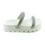 Sandália Papete Feminina Vizzano Off White
