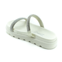 Sandália Papete Feminina Vizzano Off White
