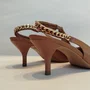 Saparto Feminino Santinelli Corrente Mocha Mousse