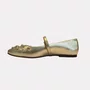 Sapatilha Feminina Via Marte Esferas Dourado