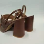 Sapato Feminino Lizi e Lizi Slingback Capuccino