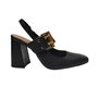 Sapato Feminino Lizi e Lizi Slingback Preto