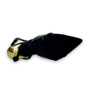 Sapato Feminino Offline Chanel Preto/Dourado