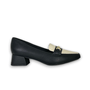 Sapato Feminino Piccadilly Preto/off white