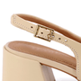 Sapato Feminino Slingback Usaflex Bege Vanila