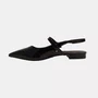 Sapato Feminino Via Marte Slingback Verniz Preto