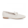 Sapato Loafer Feminino Usaflex Off White