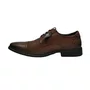 Sapato Masculino Ferracini Conhaque e Preto