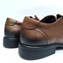 Sapato Masculino Ferracini Conhaque e Preto