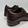 Sapato Masculino Rafarillo Dobras e Textura Castanho