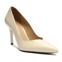 Sapato Scarpin Feminino Arezzo Couro Off White